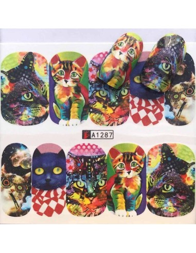 A1287 | Τατουάζ νερού, γατάκια...