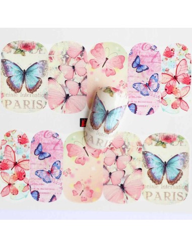 A1300 | Τατουάζ νερού, πεταλούδες...