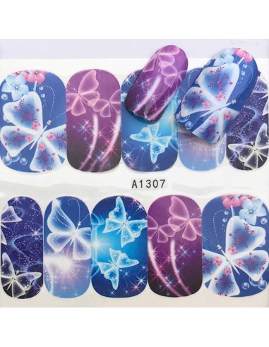 A1307 | Τατουάζ νερού, πεταλούδες...