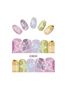 BN-625 | Τατουάζ νερού, μωσαϊκό | Water transfer