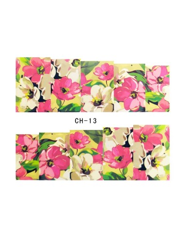 CH-13 | Τατουάζ νερού, λουλούδια ροζ...