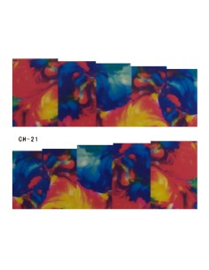 CH-21 | Τατουάζ νερού, λουλούδια διάφορα χρώματα | Water...