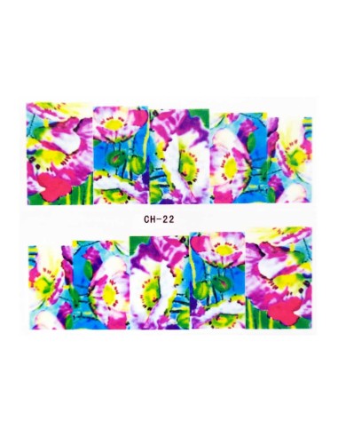 CH-22 | Τατουάζ νερού, λουλούδια...