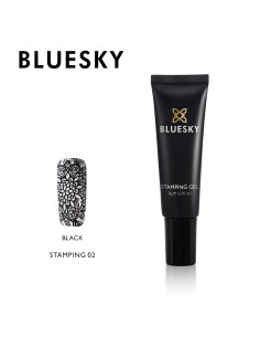 Bluesky | STG-02 |Stamping Gel 02, χρώμα για στάμπες...