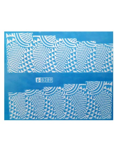 B289 | Τατουάζ νερού, γεωμετρικό...