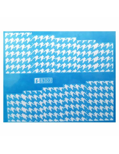 B303 | Τατουάζ νερού, pied de poule...