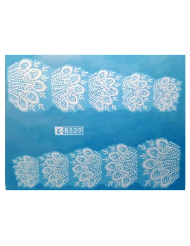 B329 | Τατουάζ νερού, φτερά παγωνιού...