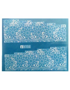 B336 | Τατουάζ νερού, δαντέλα λευκή | Water transfer