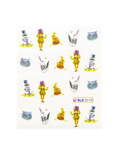 BLE2075 | Τατουάζ νερού, Αλίκη στη...