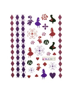 BLE2077 | Τατουάζ νερού, Αλίκη στη χώρα των θαυμάτων |...