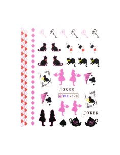 BLE2078 | Τατουάζ νερού, Αλίκη στη χώρα των θαυμάτων |...