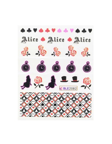 BLE2082 | Τατουάζ νερού, Αλίκη στη...