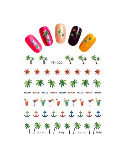 YE-322 | Τατουάζ νερού, καλοκαιρινά...