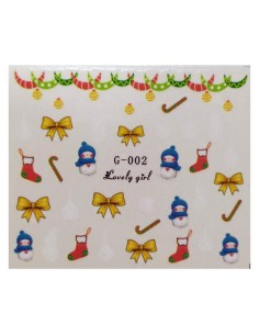 G-002 | Τατουάζ νερού, χριστουγεννιάτικα σχέδια | Water...