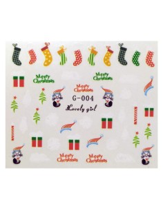 G-004 | Τατουάζ νερού, χριστουγεννιάτικα σχέδια | Water...