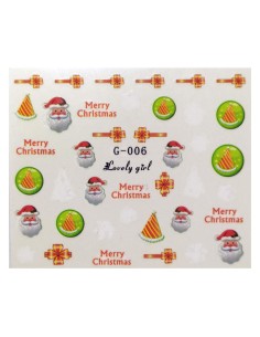 G-006 | Τατουάζ νερού, χριστουγεννιάτικα σχέδια | Water...