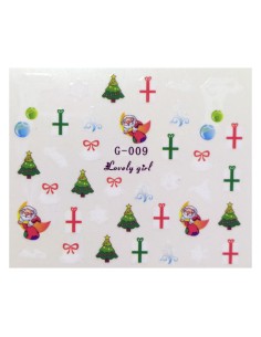 G-009 | Τατουάζ νερού, χριστουγεννιάτικα σχέδια | Water...