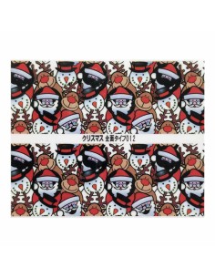 WT-012B | Τατουάζ νερού, χριστουγεννιάτικα σχέδια | Water...