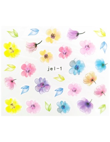 JEL-1 | Τατουάζ νερού, λουλούδια...