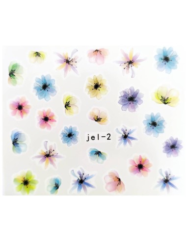 JEL-2 | Τατουάζ νερού, λουλούδια...