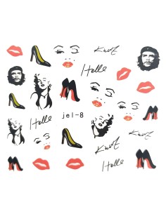 JEL-8 | Τατουάζ νερού, iconic | Water transfer