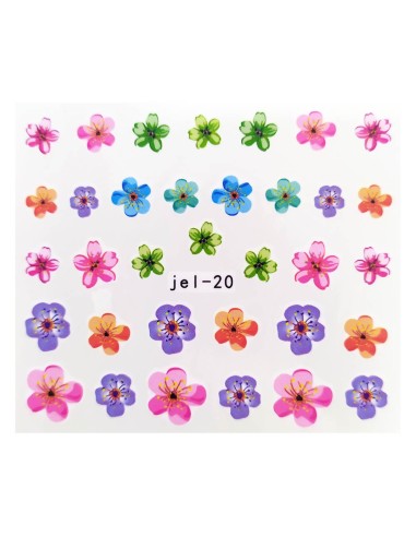 JEL-20 | Τατουάζ νερού, λουλούδια...