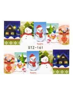 STZ-161 | Τατουάζ νερού, χριστουγεννιάτικα σχέδια | Water...