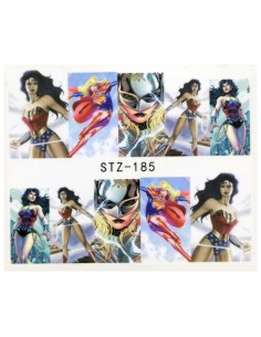 STZ-185 | Τατουάζ νερού, super hero girls | Water transfer