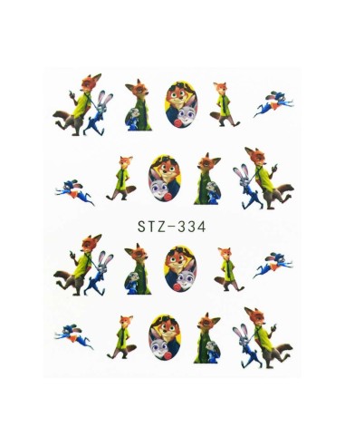 STZ-334 | Τατουάζ νερού, Zootopia |...