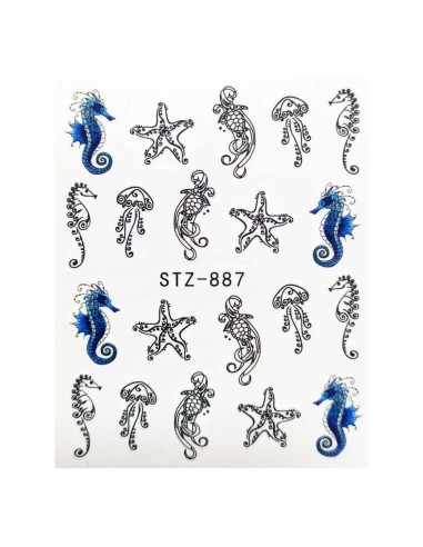 STZ-887 | Τατουάζ νερού, φιγούρες...