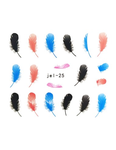 JEL-25 | Τατουάζ νερού, φτερά...