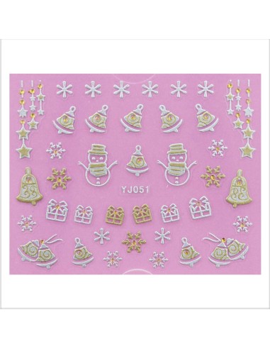 YJ051 | Αυτοκόλλητα νυχιών,...