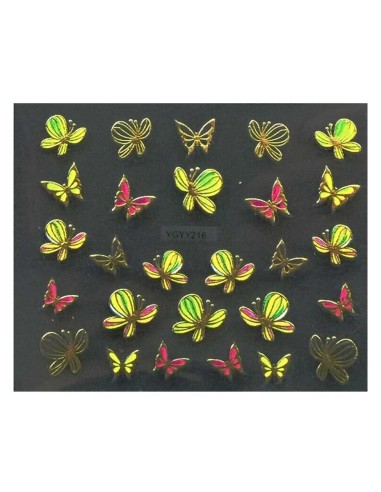 YGYY216 | Αυτοκόλλητα νυχιών,...