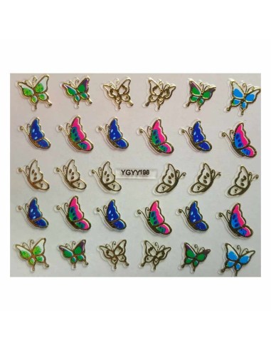 YGYY198 | Αυτοκόλλητα νυχιών,...