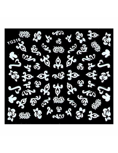 YG-316 | Αυτοκόλλητα νυχιών, διάφορα...