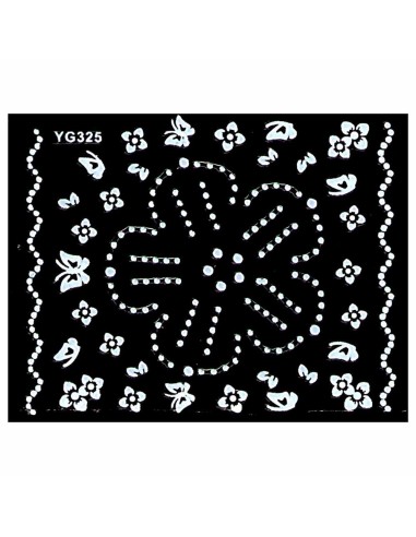 YG-325 | Αυτοκόλλητα νυχιών, διάφορα...