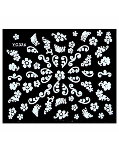 YG-334 | Αυτοκόλλητα νυχιών, διάφορα διακοσμητικά σχέδια...