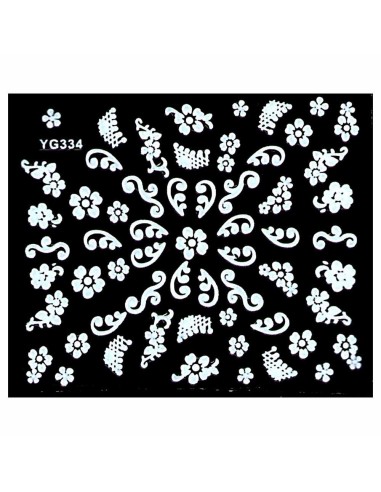 YG-334 | Αυτοκόλλητα νυχιών, διάφορα...