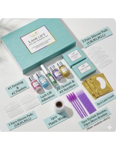 Ολοκληρωμένο Σετ Lash Lift για Τέλεια Ανόρθωση Βλεφαρίδων