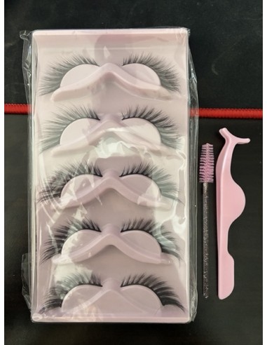 Σετ Βλεφαρίδες Cat Eye (5 ζεύγη) XX5