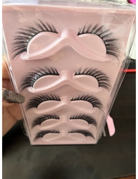 Σετ Βλεφαρίδες Cat Eye (5 ζεύγη) XX5